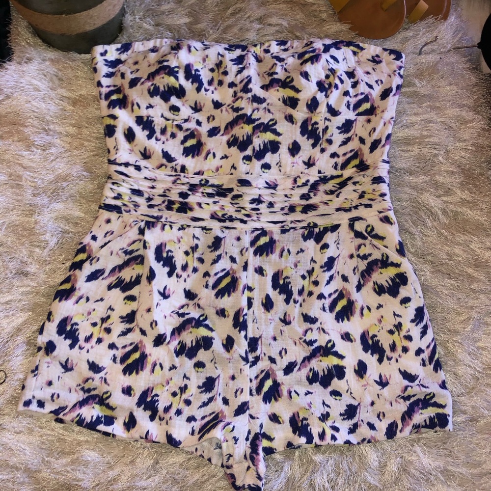 Floral romper shorts, Kimchi Blue from UO sz 12